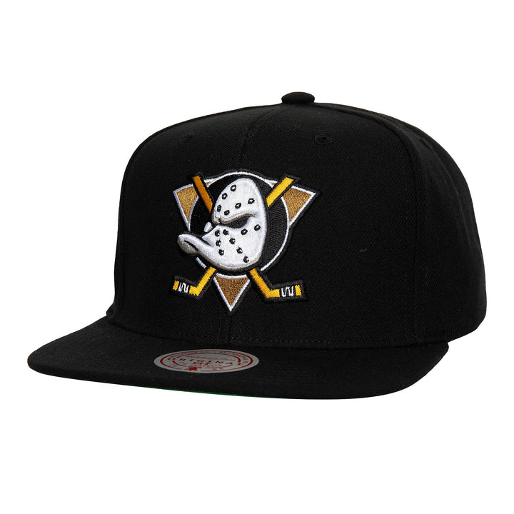 Anaheim Ducks Mitchell & Ness NHL Top Spot Snapback Ducks