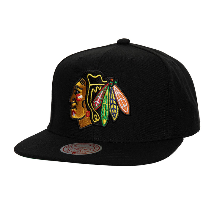 Atlanta Hawks Mitchell & Ness NHL Top Spot Snapback Blackhawks
