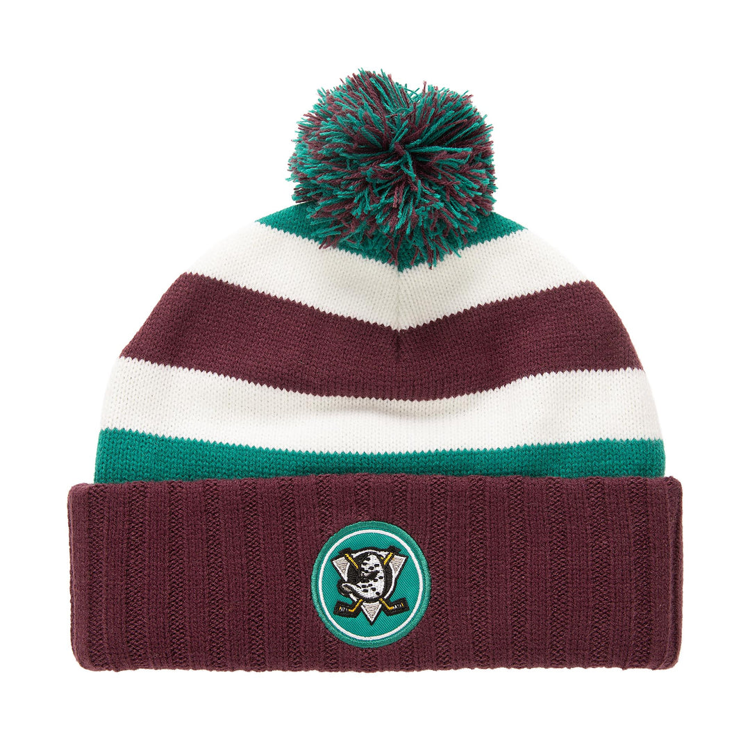Anaheim Ducks Mitchell & Ness NHL Snow Day Knit Vntg Ducks