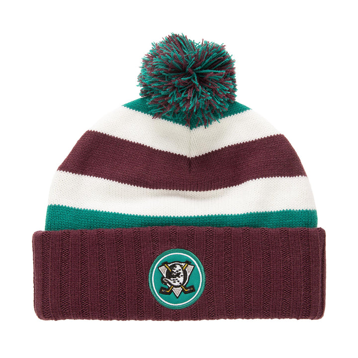 Anaheim Ducks Mitchell & Ness NHL Snow Day Knit Vntg Ducks