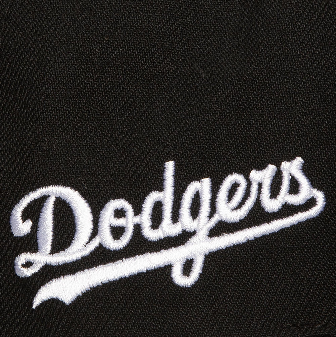 Los Angeles Dodgers Mitchell & Ness MLB Evergreen Black White Snapback Dodgers