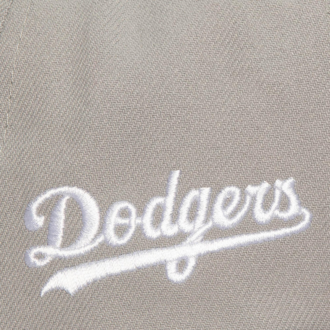 Los Angeles Dodgers Mitchell & Ness MLB Evergreen Grey White Snapback Dodgers — product image 3