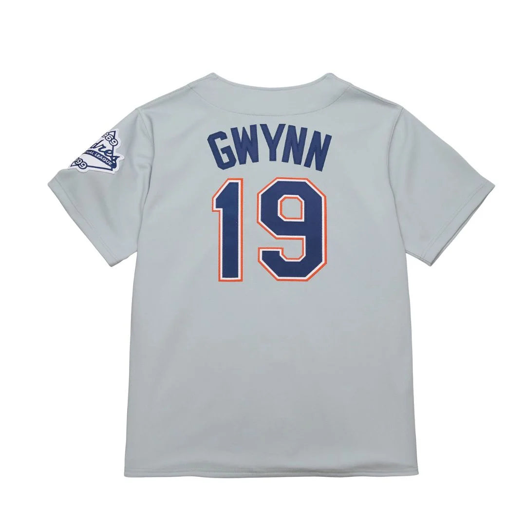 San Diego Padres Mitchell & Ness MLB Grey Authentic Jersey Padres 1999 Tony Gwynn