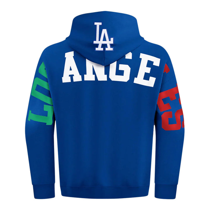 Los Angeles Dodgers Pro Standard Mexico Heritage Drop Shoulder Hoodie Dodger Blue