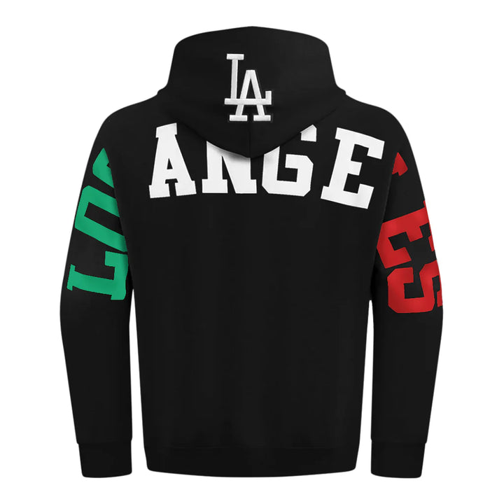 Los Angeles Dodgers Pro Standard Mexico Heritage Drop Shoulder Hoodie Black