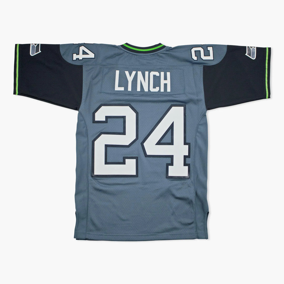 Seattle Seahawks Mitchell & Ness NFL Legacy Jersey Chargers 2010 Marshawn Lynch #24 Navy