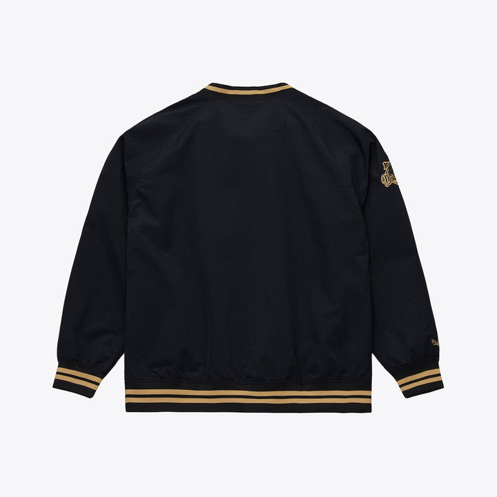 Los Angeles Dodgers Cooperstown Vintage Pullover Black/Gold