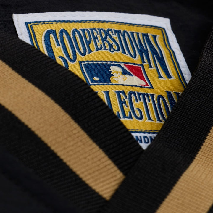 Los Angeles Dodgers Cooperstown Vintage Pullover Black/Gold