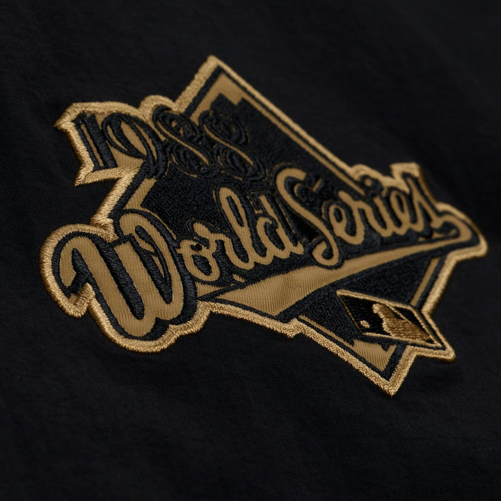 Los Angeles Dodgers Cooperstown Vintage Pullover Black/Gold