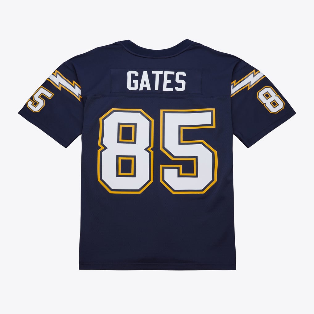 Los Angeles Chargers Mitchell & Ness NFL Dark Jersey Chargers 2006 Antonio Gates #85