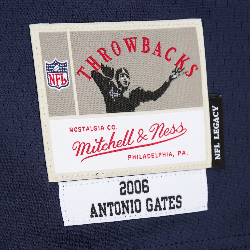Los Angeles Chargers Mitchell & Ness NFL Dark Jersey Chargers 2006 Antonio Gates #85