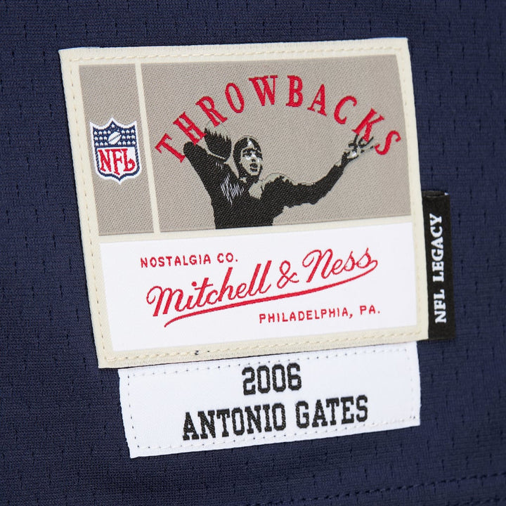 Los Angeles Chargers Mitchell & Ness NFL Dark Jersey Chargers 2006 Antonio Gates #85