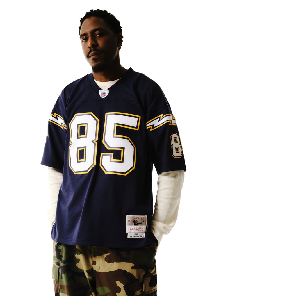 Los Angeles Chargers Mitchell & Ness NFL Dark Jersey Chargers 2006 Antonio Gates #85