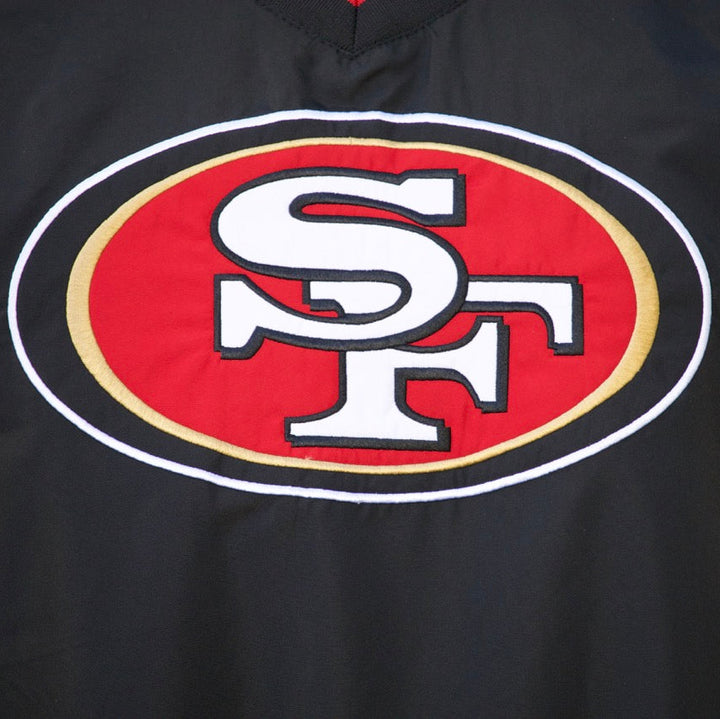 San Fransisco 49ers G-III Crossover Windbreaker Jacket - Black