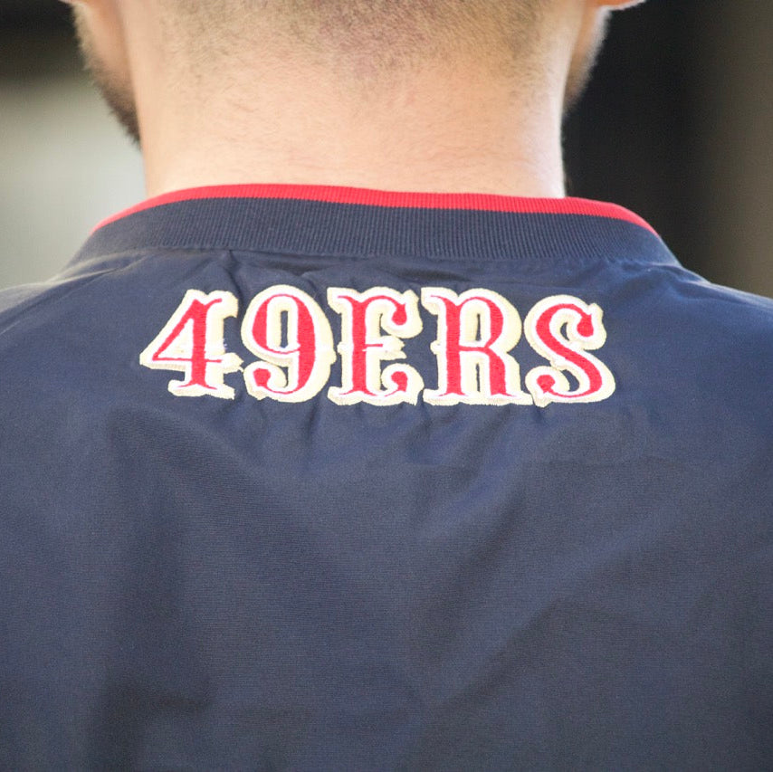 San Fransisco 49ers G-III Crossover Windbreaker Jacket - Black