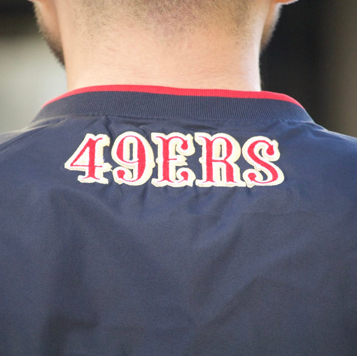 San Fransisco 49ers G-III Crossover Windbreaker Jacket - Black