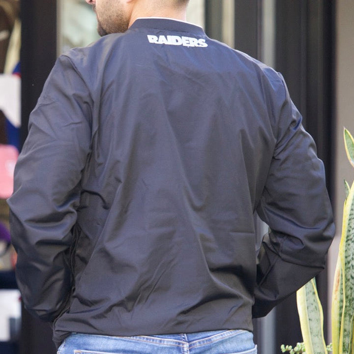 Las Vegas Raiders G-III Crossover Windbreaker Jacket - Black