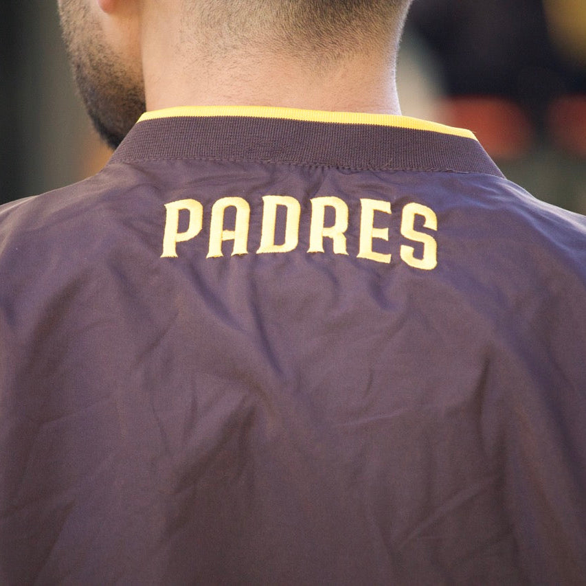San Diego Padres G-III Crossover Windbreaker Jacket - Brown