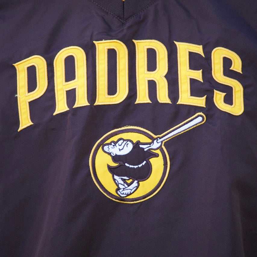 San Diego Padres G-III Crossover Windbreaker Jacket - Brown