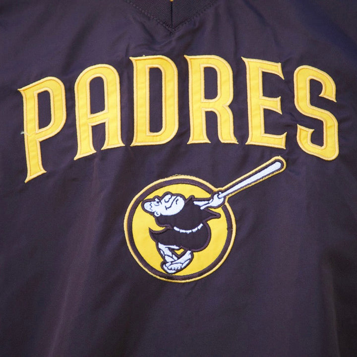 San Diego Padres G-III Crossover Windbreaker Jacket - Brown