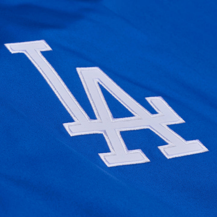 Los Angeles Dodgers Mitchell & Ness Double Clutch LW Satin Jacket- Royal