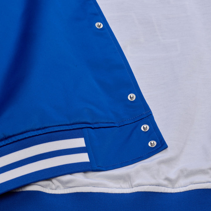 Los Angeles Dodgers Mitchell & Ness Double Clutch LW Satin Jacket- Royal