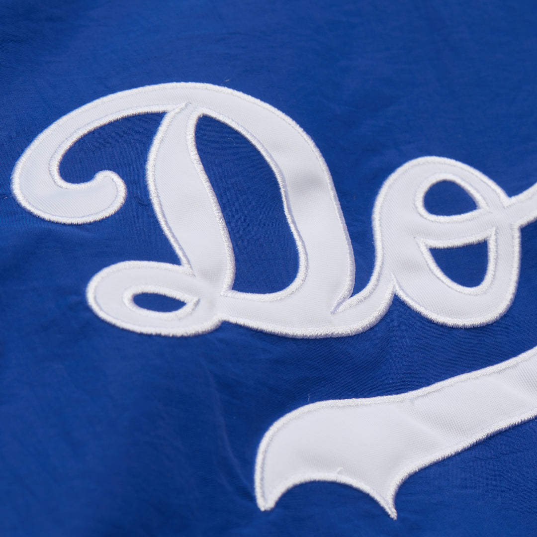 Los Angeles Dodgers Mitchell & Ness MLB Nylon Pullover Jacket Vintage Logo Dodgers