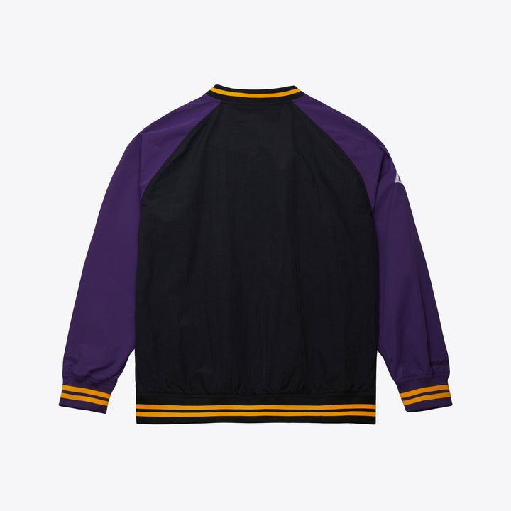 Los Angeles Lakers Mitchell & Ness NBA Nylon Pullover Jacket Vintage Logo Lakers