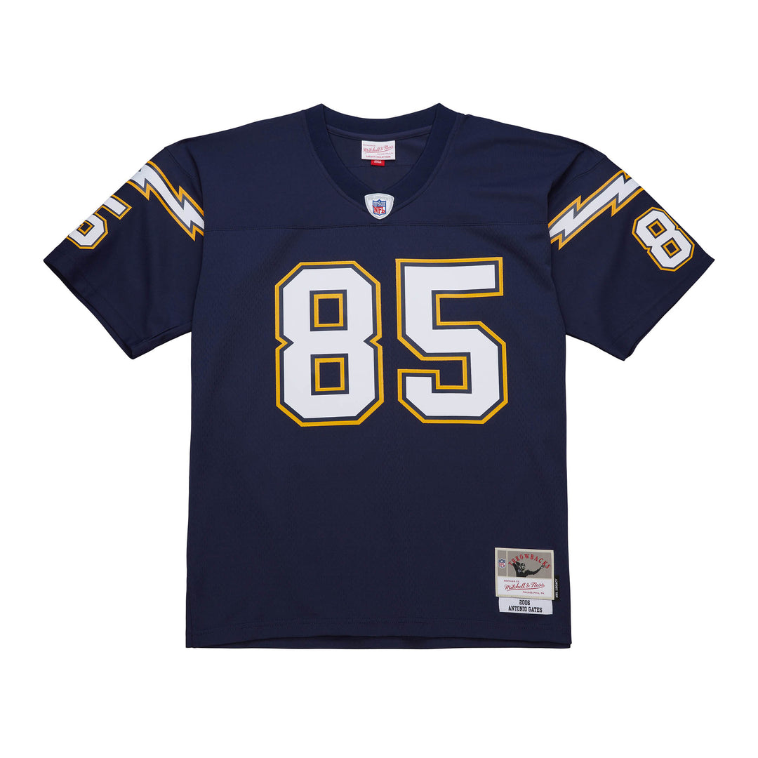 Los Angeles Chargers Mitchell & Ness NFL Dark Jersey Chargers 2006 Antonio Gates #85