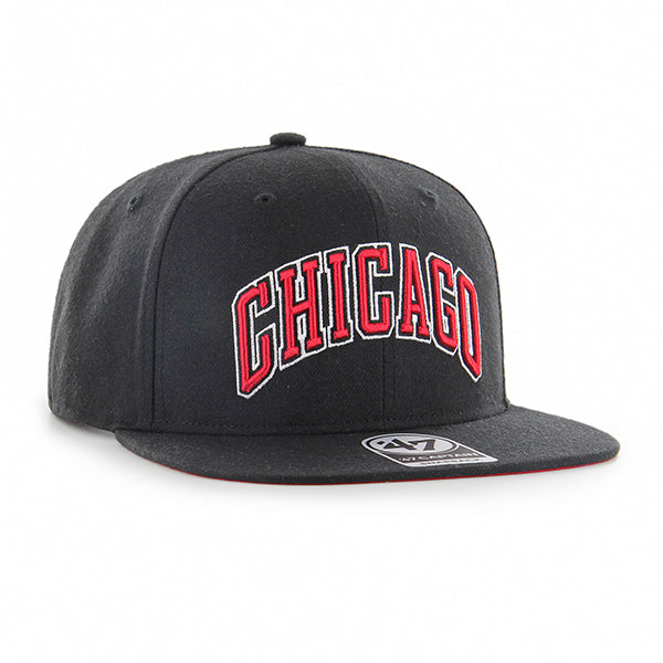 Chicago Bulls 47 Brand Black No Shot Script Under 47Captain Black