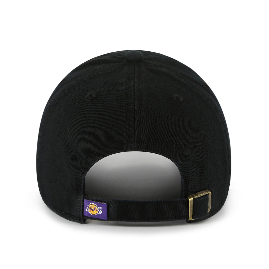 Los Angeles Lakers 47 Brand Black Clean Up Black