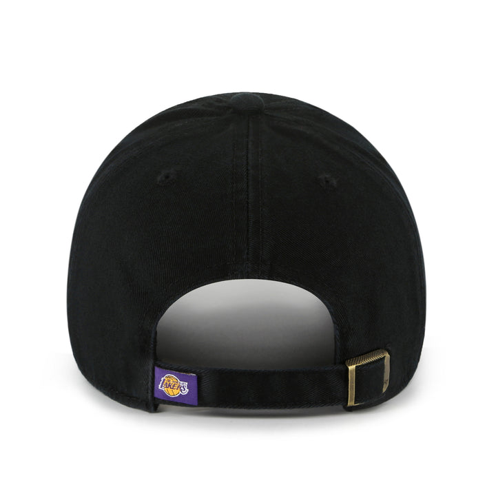 Los Angeles Lakers 47 Brand Black Clean Up Black