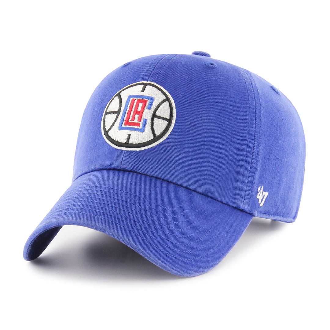 Los Angeles Clippers 47 Brand Royal Blue Clean Up Adjustable Dad Hat
