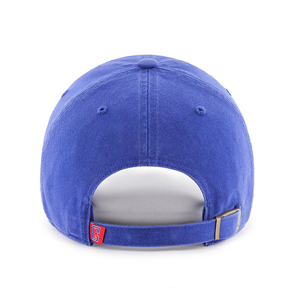 Los Angeles Clippers 47 Brand Royal Blue Clean Up Adjustable Dad Hat