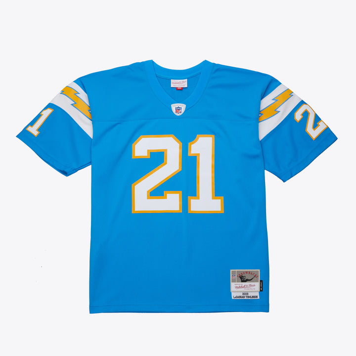 San Diego Chargers Mitchell & Ness NFL Legacy Jersey Chargers 2009 Ladainian Tomlinson #21 Powder Blue