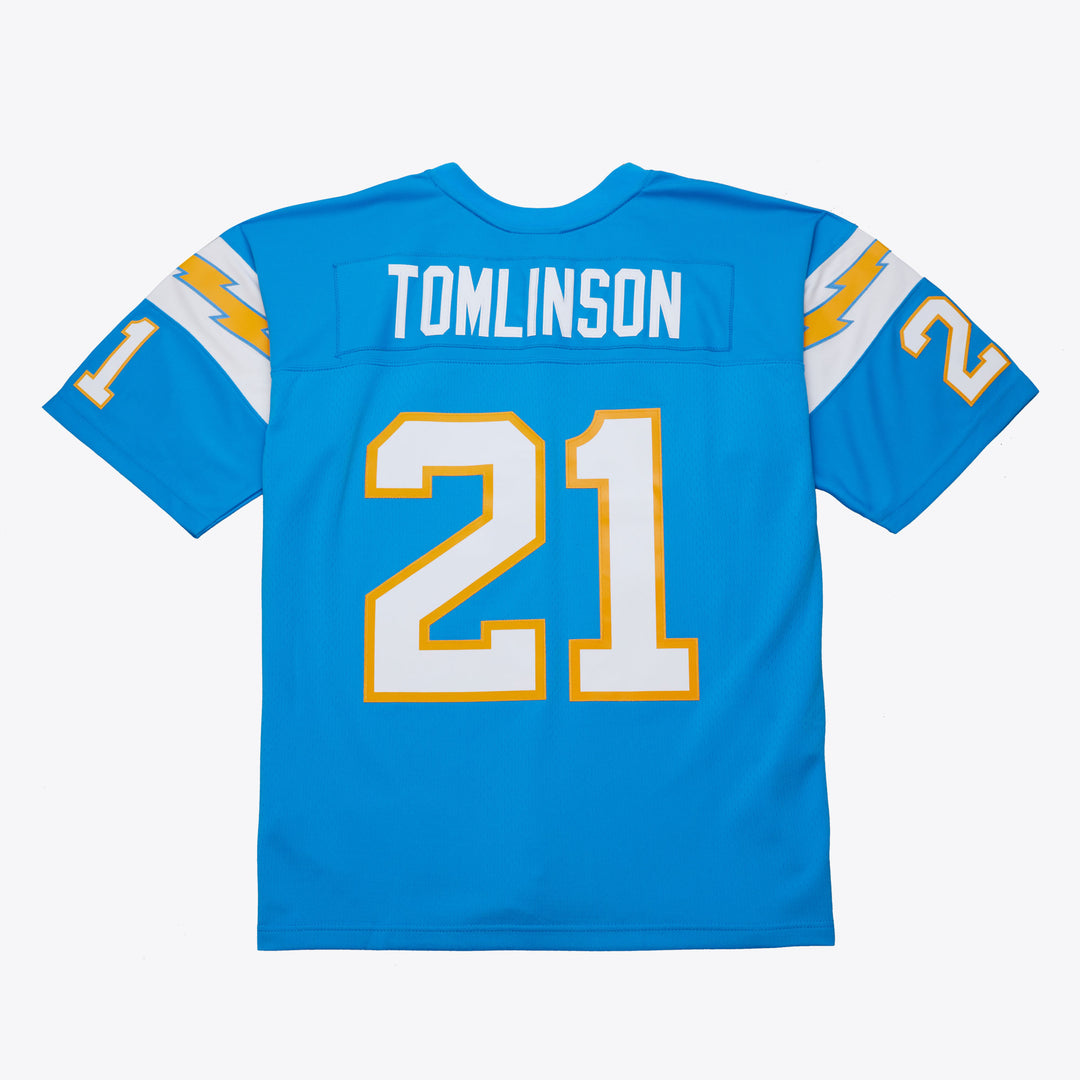 San Diego Chargers Mitchell & Ness NFL Legacy Jersey Chargers 2009 Ladainian Tomlinson #21 Powder Blue
