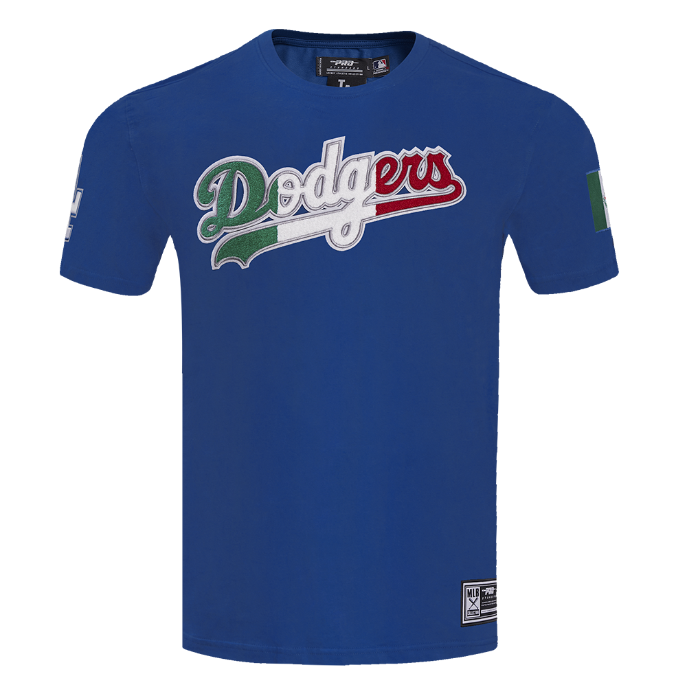 Los Angeles Dodgers Pro Standard Mexico Wordmark Tee Dodger Blue