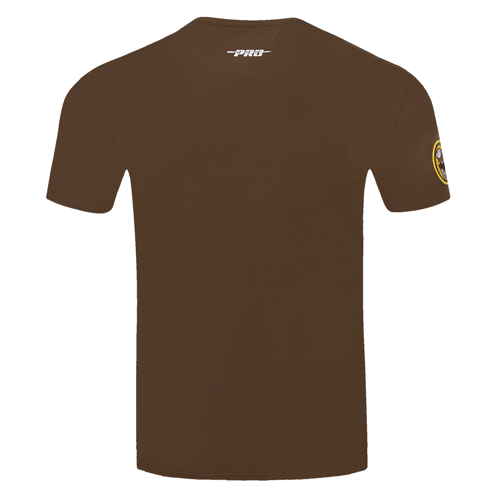 San Diego Padres Pro Standard Mexico Wordmark Sj Tee Brown