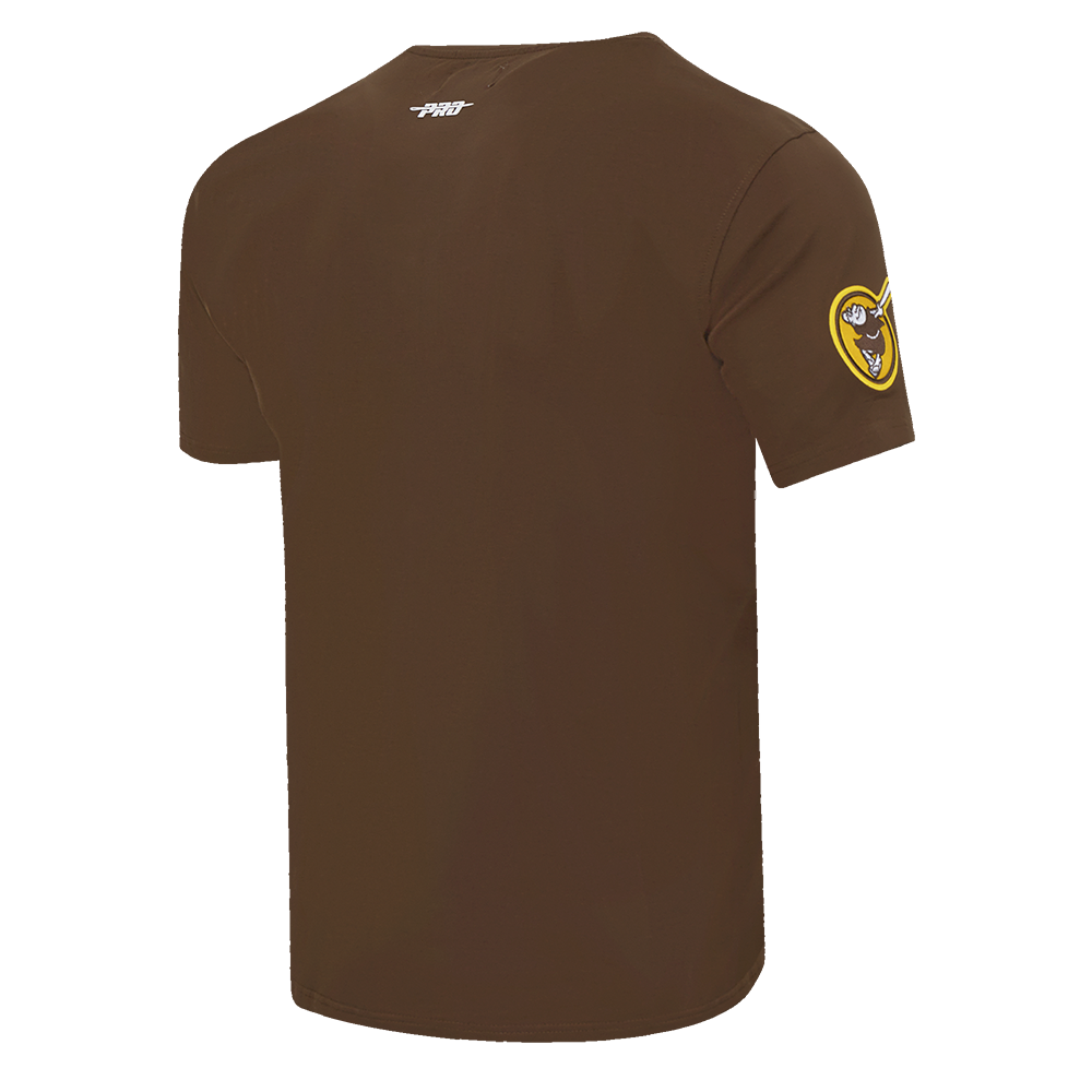 San Diego Padres Pro Standard Mexico Wordmark Sj Tee Brown