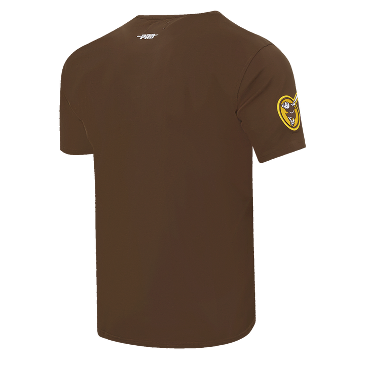 San Diego Padres Pro Standard Mexico Wordmark Sj Tee Brown