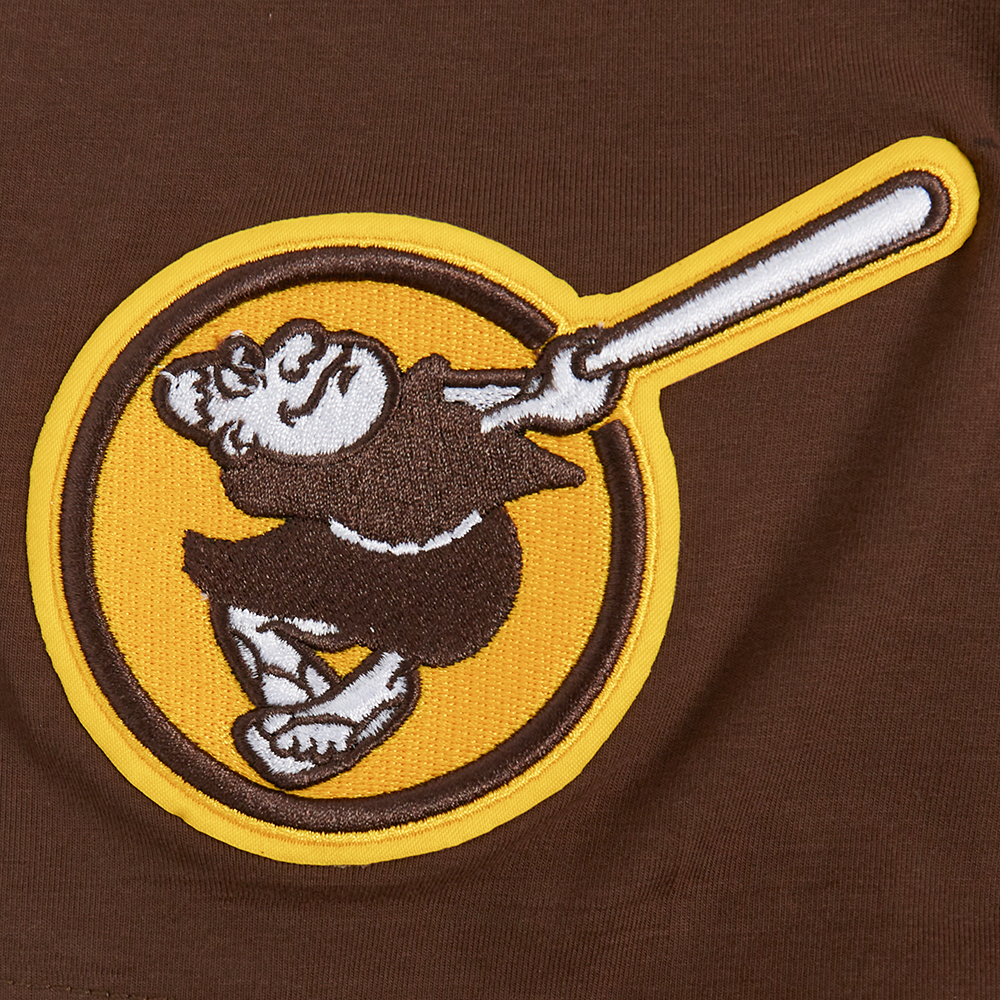 San Diego Padres Pro Standard Mexico Wordmark Sj Tee Brown
