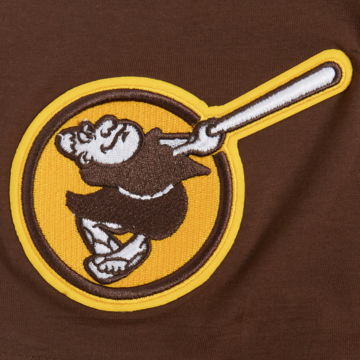 San Diego Padres Pro Standard Mexico Wordmark Sj Tee Brown