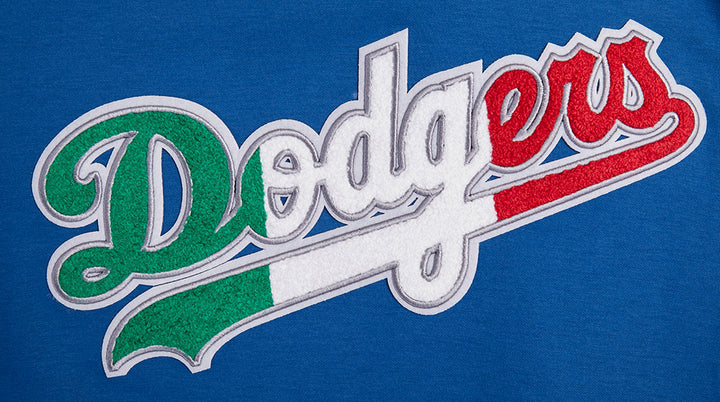 Los Angeles Dodgers Pro Standard Mexico Wordmark Hoodie Dodger Blue