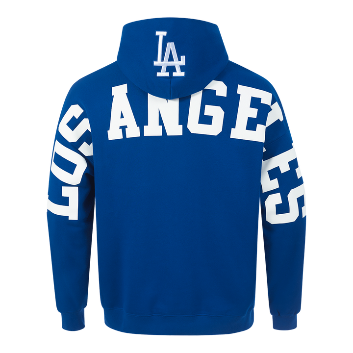 Los Angeles Dodgers Pro Standard Wingspan Drop Shoulder Hoodie Dodger Blue
