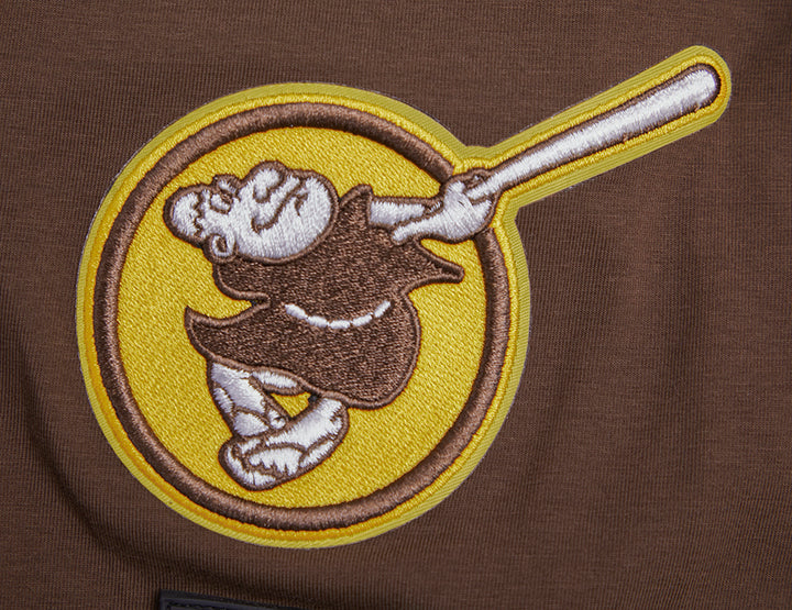San Diego Padres Pro Standard Script Tail Tee Brown