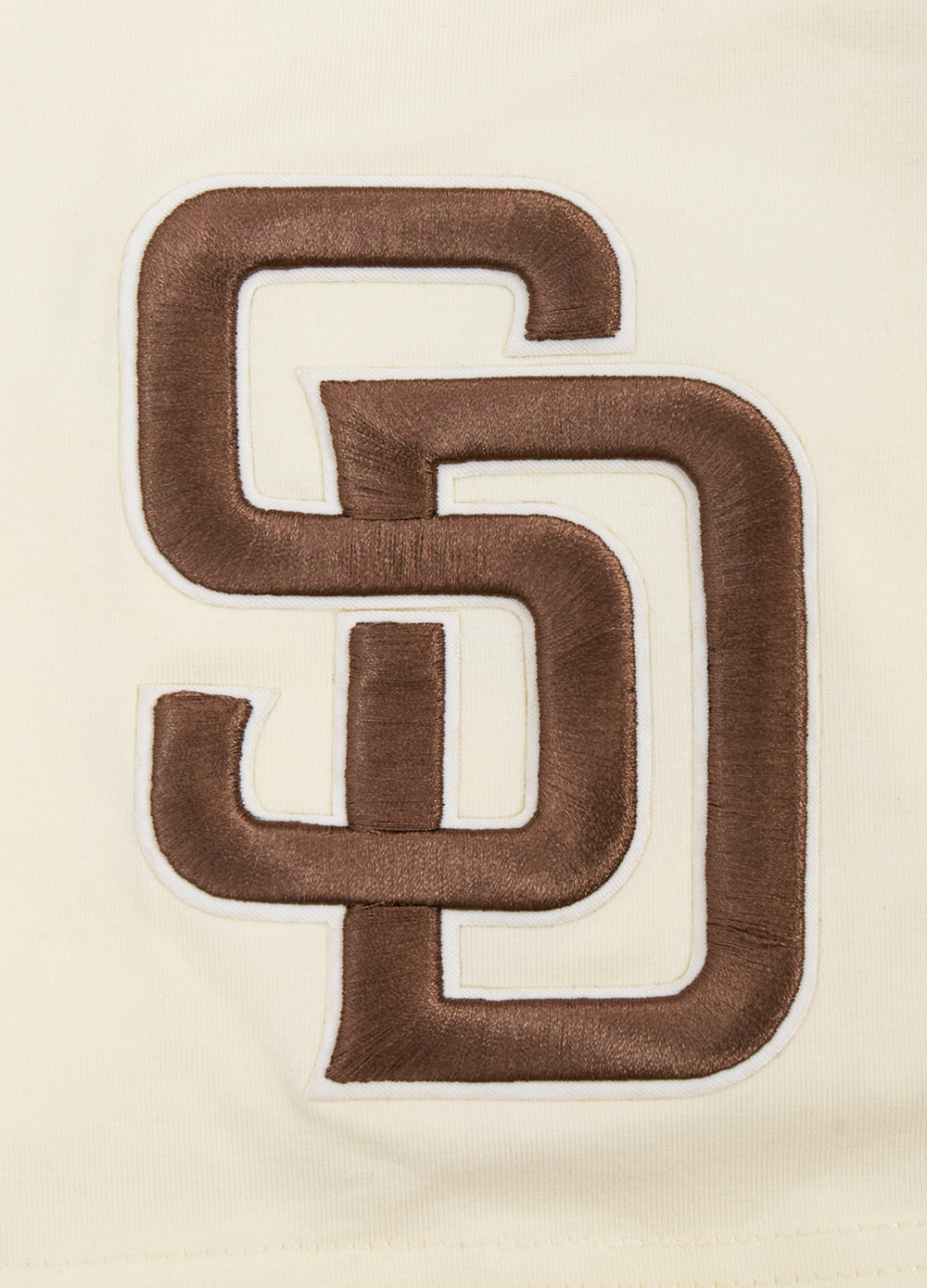 San Diego Padres Pro Standard Script Tail Sj Tee Eggshell