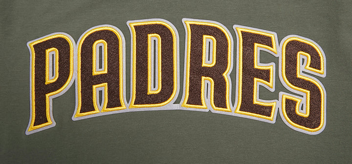 San Diego Padres Pro Standard Logo Pro Team Shirt Olive