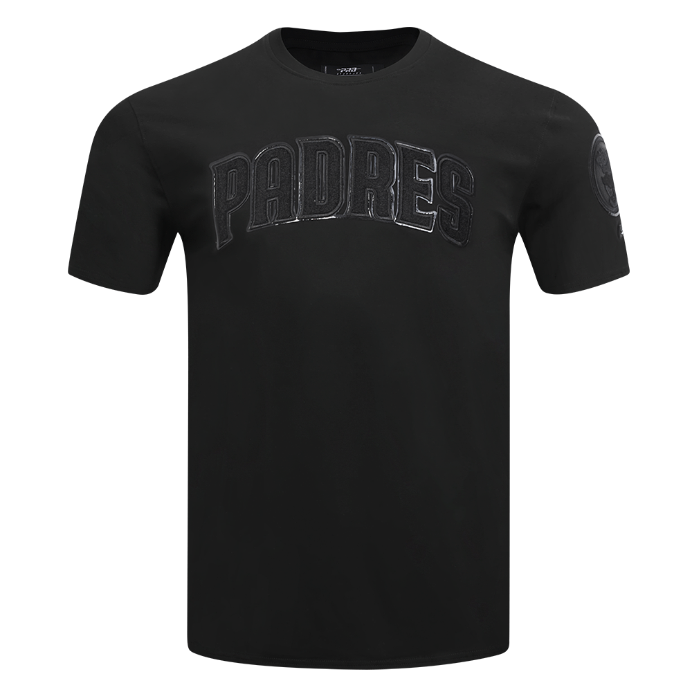 San Diego Padres Pro Standard Triple Black Tee Triple Black