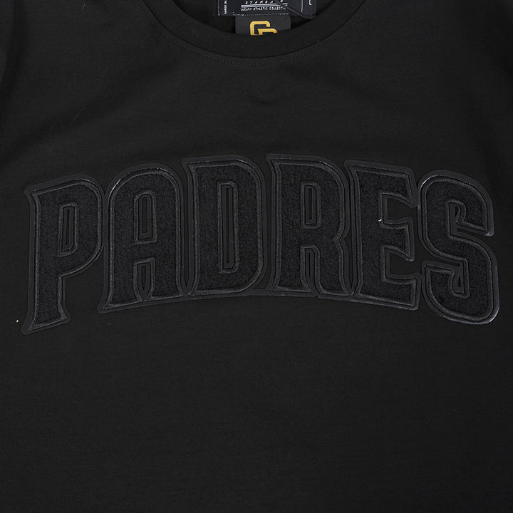 San Diego Padres Pro Standard Triple Black Tee Triple Black