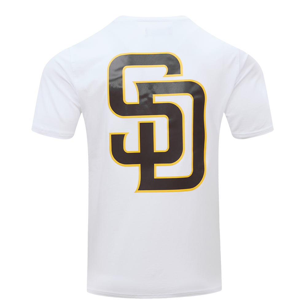 San Diego Padres Pro Standard Logo Pro Team Taping Shirt White/Black